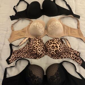 4 Like New Soma Stunning Full Coverage Bras
